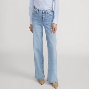 Frame Le Slim Palazzo Jeans in Geneva